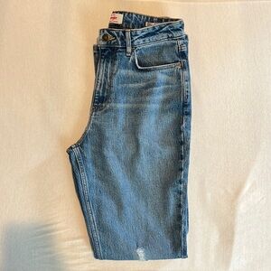 Wrangler light blue high rise bold boot cut jeans, w8/29x32
